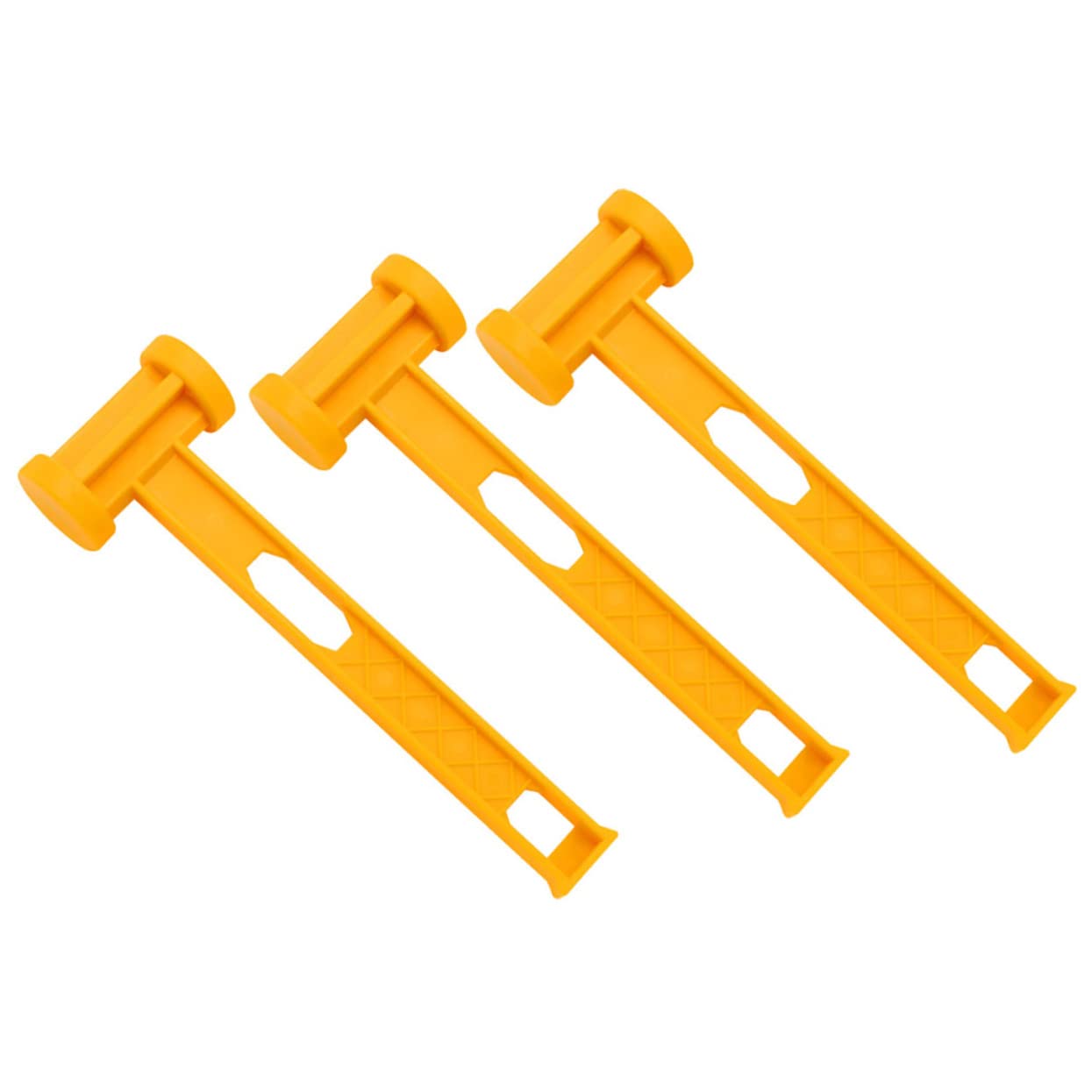 GOOHOCHY Practical Outdoor Mallet 3pcs Camping Mallet for Tent Stakes Bulk Hiking Tent Accessories Lightweight Hammer