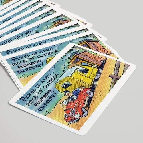 Baraja de Cartas Póker Comical Cartoon 52 Cartas miniatura 5