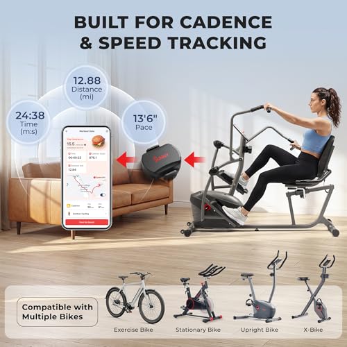 Sunny Health & Fitness 2-in-1 Advanced Cadence/RPM + Speed Sensor - image 5