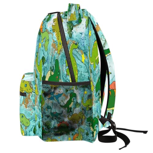 Sac à dos pour ordinateur portable grand format résistant pour le collège et les voyages - 4