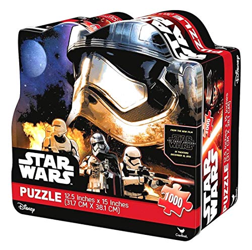 Puzzle de Star Wars coleccionable de 1000 piezas en caja de lata para regalo