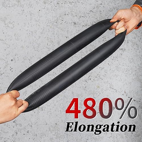 JIAYAN 90/65-6,5 Vorderreifen und Schlauch mit abgewinkeltem TR87-Ventilschaft für 47 cc 49 cc Kids Mini Pocket MTA1 MTA2 Cag Lucky 7 Bike Moto Mini Elektroroller E-Bike Dirt Bike