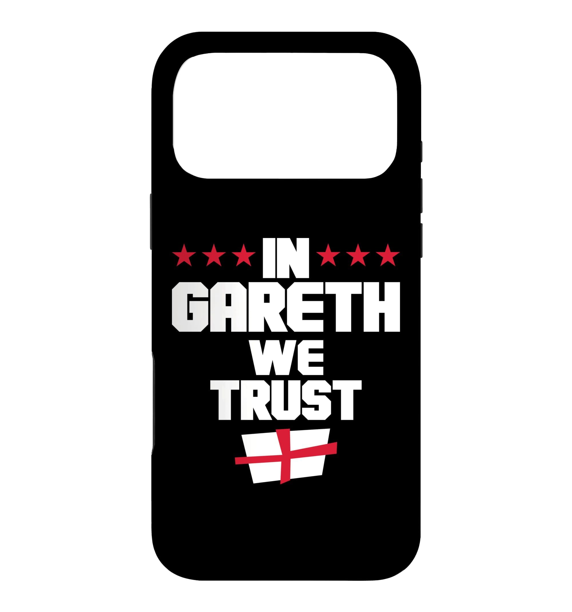 in Gareth We Trust England World Cup Football Case for iPhone 17 Pro Max
