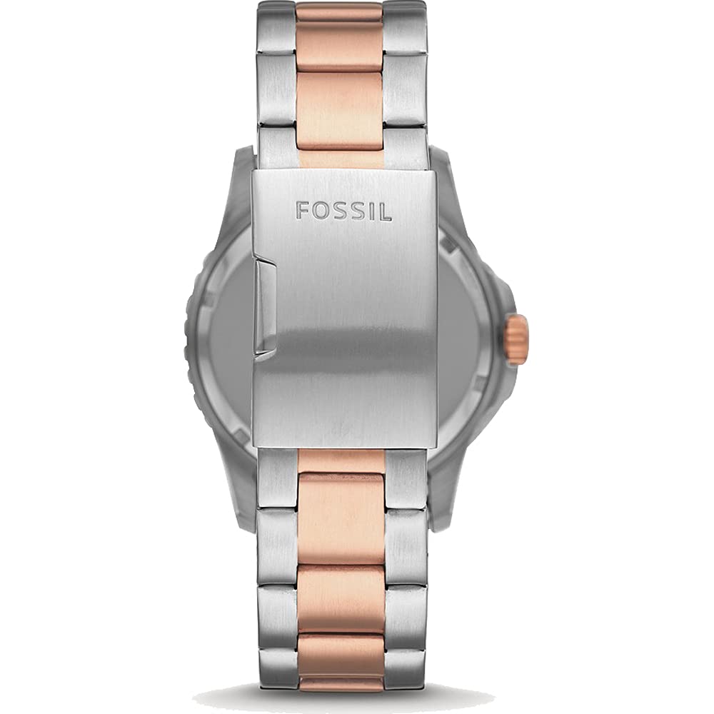 Fossil Reloj FS5654 Cuarzo analógico Acero 316 L Hombre