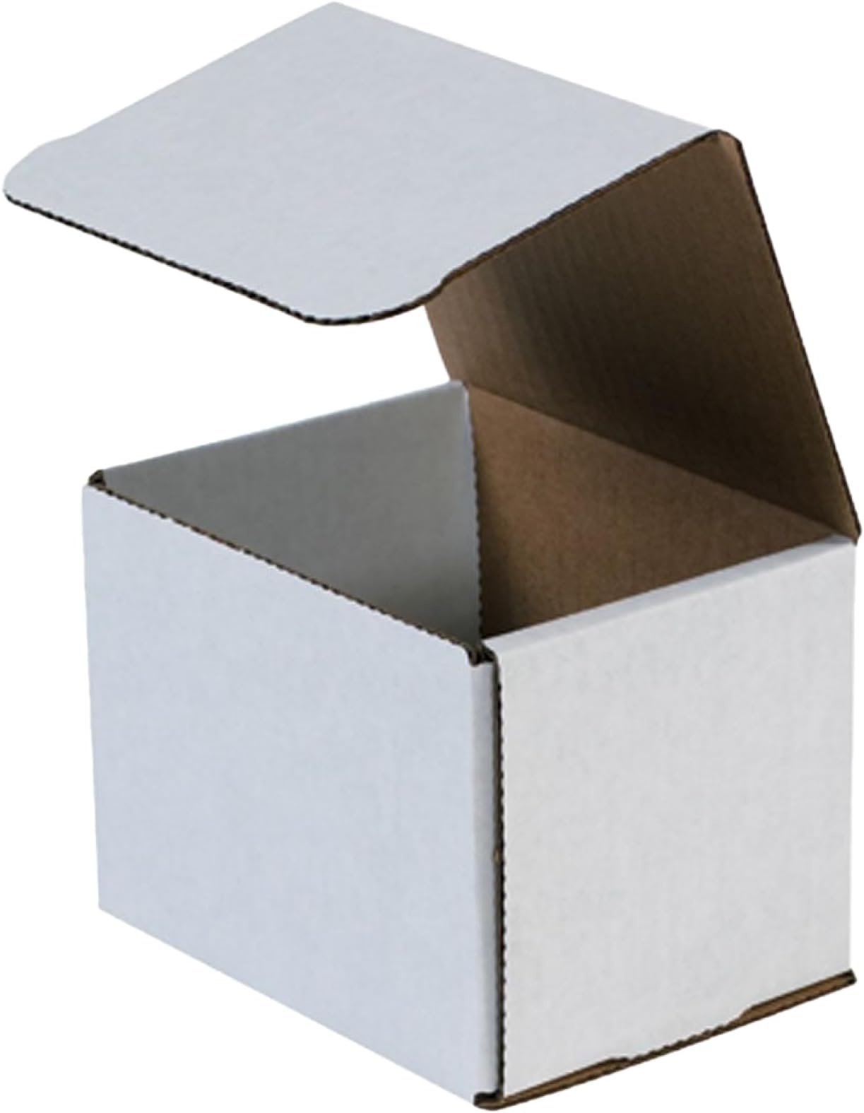 BOX USA Mailer Boxes Small 5"L x 4"W x 4"H 50-Pack - Corrugated Cardboard Box for Shipping, Moving, Mailing, Packing, Packaging and Storage