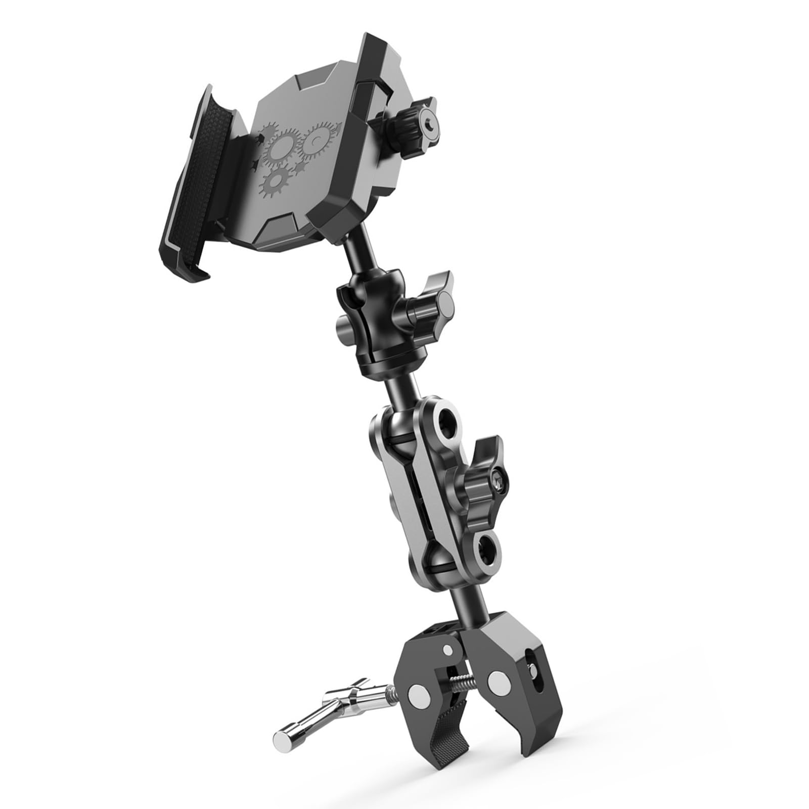 Soporte de abrazadera de teléfono multiusos para bicicletas de