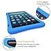 Fintie Silicone Case for Amazon Fire HD 8 (Previous Generation - 6th) 2016 Release - [Honey Comb Series] [Kids Friendly] Light Weight [Anti Slip] Shock Proof Silicone Protective Cover, Blue