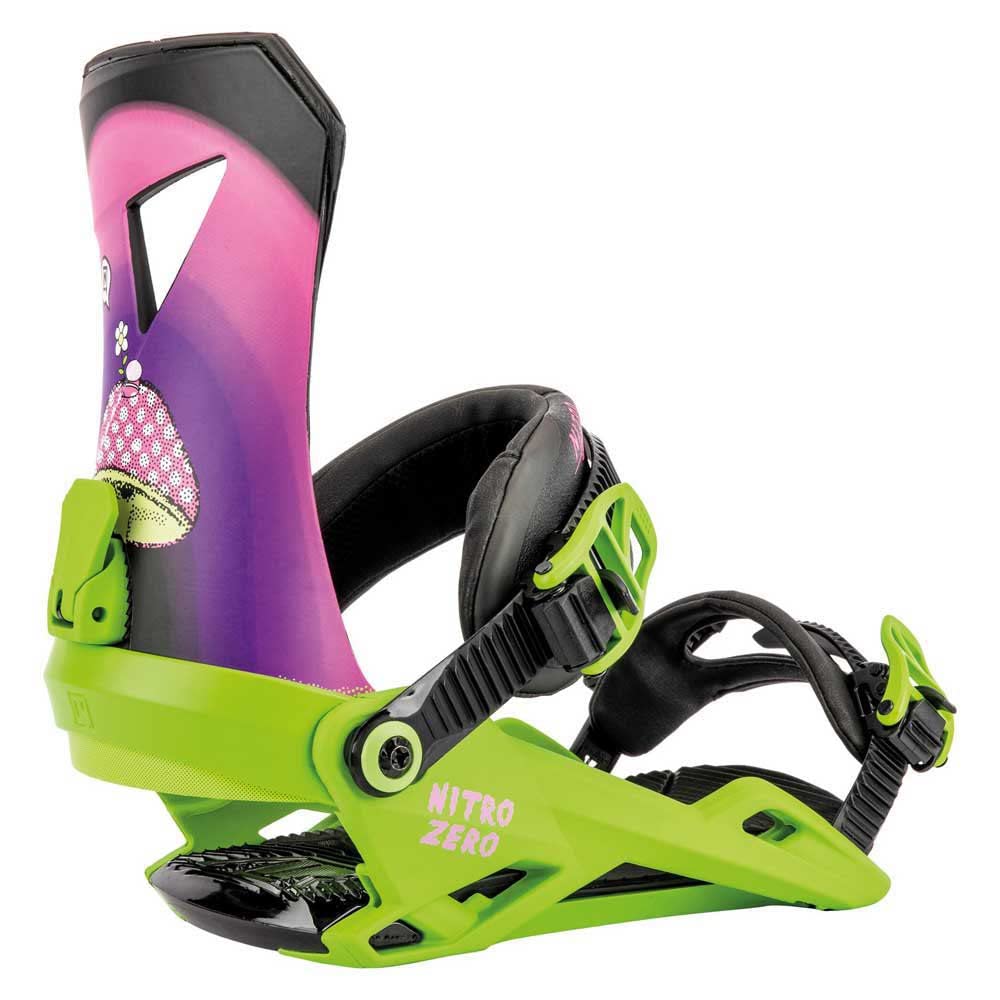 Nitro Zero Snowboard Bindings 2023 - Men's Happy Place Large