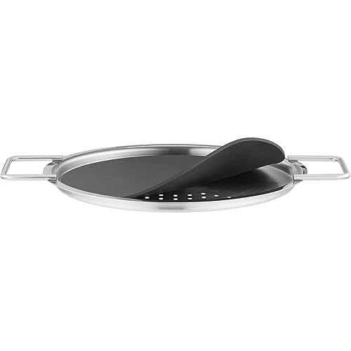 Eva Trio Stainless Steel Draining Lid, 20cm
