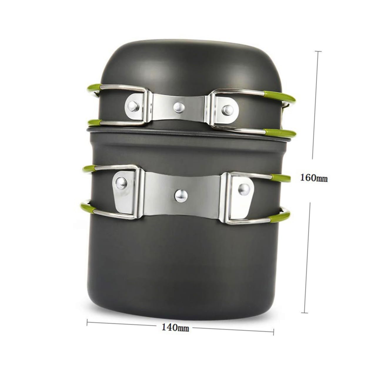 ABOOFAN Utensilios de Cocina para Camping Portátil Plegables de Ollas y Cacerolas Resistentes Altas Temperaturas para Picnic y Senderismo al Aire