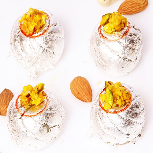 Ghasitaram Gifts Indian Sweets - Kaju Ring Pedas (200 GMS)
