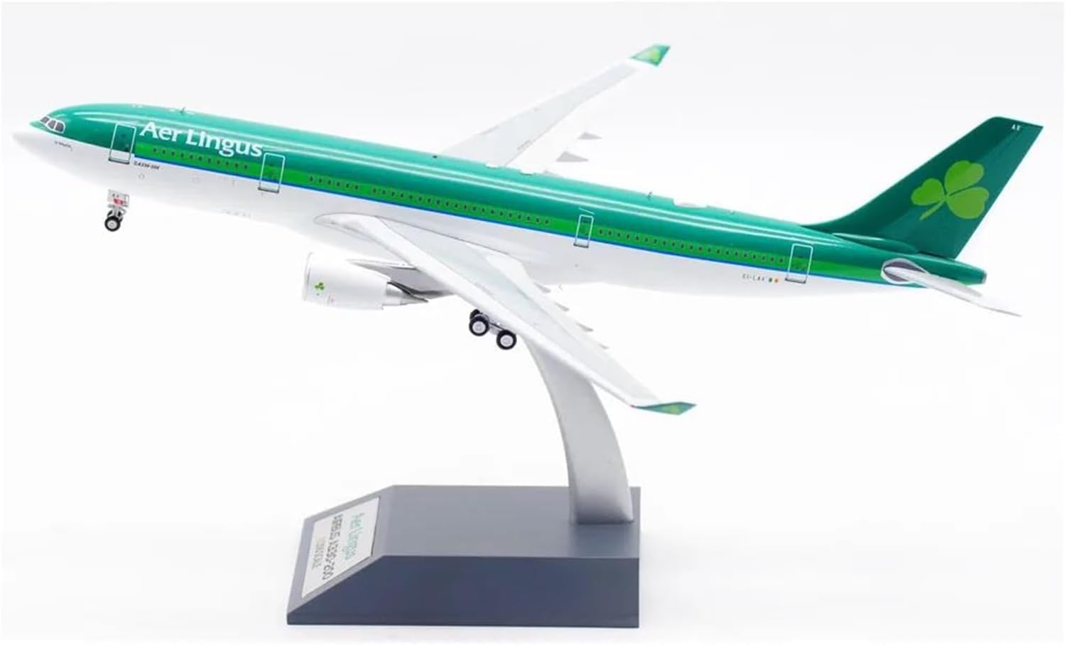 Miniature Scale 1 200 for AER Lingus Airlines Airbus A330-200 Alloy Finished Products Static Simulation Ornaments Flying Toy Game Kits