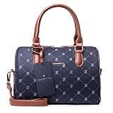 handtaschen bowling style TASCHENFORM: Produktmaße: (LxBxH) 26cm x 17cm x 22cm. Die Damenhenkeltasche von LAZAROTTI ist aus der Serie Palermo. Sie erinnert an die en vogue Taschen und zeichnet sich durch eine elegante und klassische Form aus. Die Tasche hat leichte Rundungen und den nötigen Kanten um das perfekte modische Accessoire zu fast jedem Outfit zu sein.