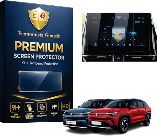Image of Premium Screen Guard For MARUTI SUZUKI VICTORIS 2025+ || Zxi+ & Zxi+(O) || 10.1 Inch Touchscreen Infotainment Protector || Anti Scratch || Victoris Car Display Accessories