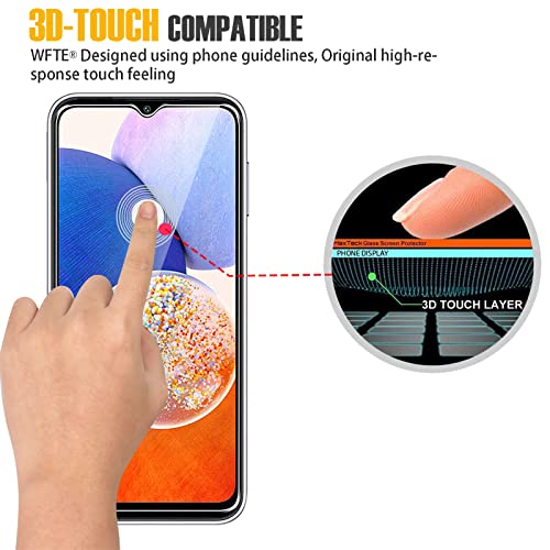 WFTE [2-Pezzi Vetro Temperato per Samsung Galaxy