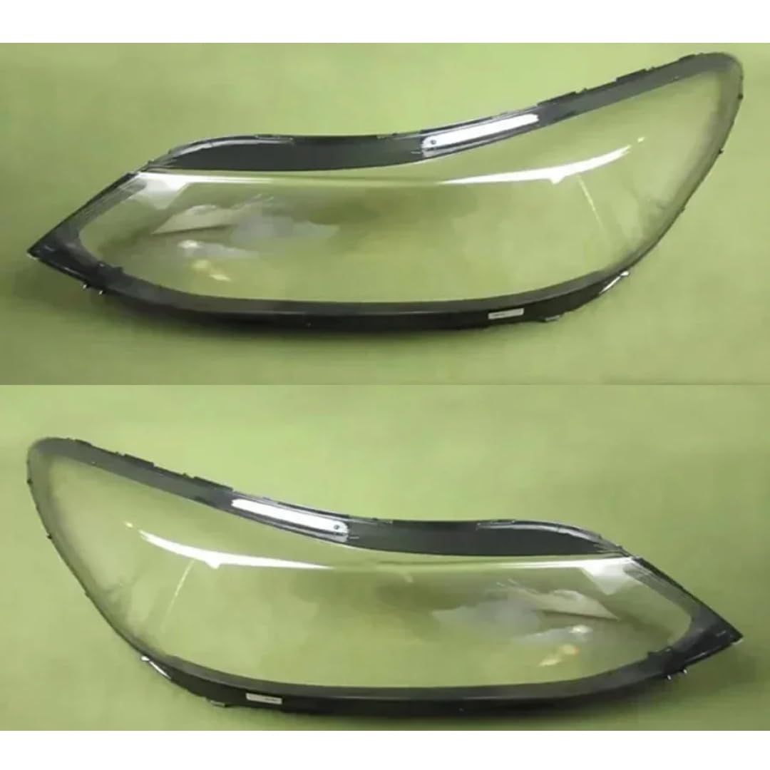 Oulesh Headlight Lens Cover for Chevrolet Cruze 2017-2019, 1Pair Car Front Headlight Cover Transparent Lampshade Headlamp Shell