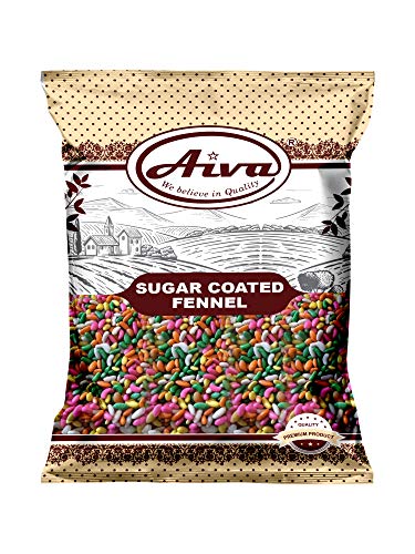 Aiva Sugar Coated Fennel Candy 400G (Fennel Candy Color May Vary) #TOP25