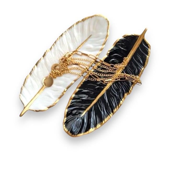 NEXTSTEP1 Feather Shape Resin Art Mold | DIY Feather Mould for Epoxy, Crafts, and Home Decor | Silicone Tray Mold | Art & Craft