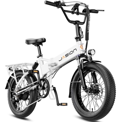 Jasion EB7 2.0 Adult Electric Bicycles, 28MPH Folding E