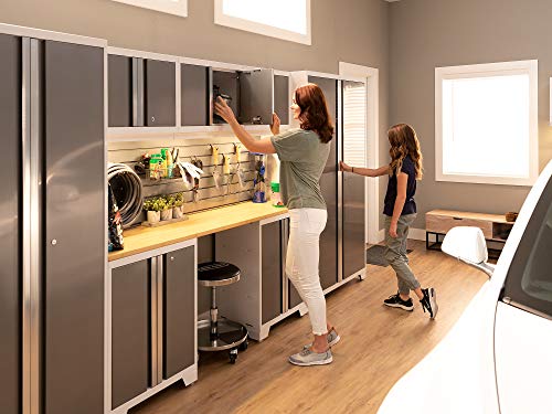 Image of NewAge Products Bold Series White 10 Piece Set, Garage Cabinets, 56977