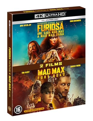 Mad Max : Fury Road + Furiosa : Une saga Mad Max [4K Ultra HD] [Blu-ray]