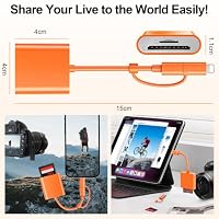 SD Kartenleser für iPhone, Lightning & USB‑C Lesegerät für SD Micro SD – Ansicht 7