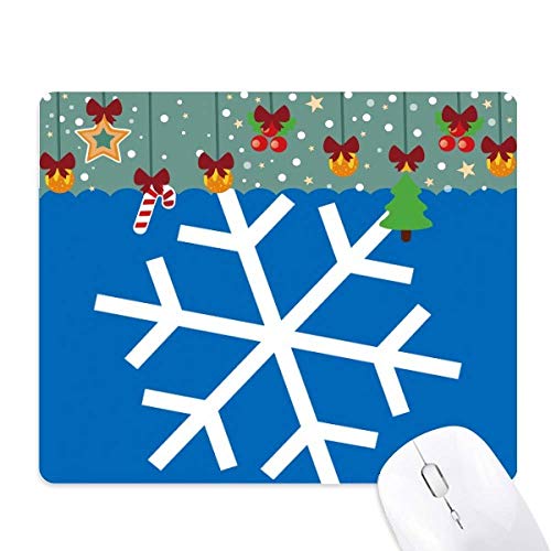 Tapis de souris de sport d'hiver antidérapant pour éviter les glissements sur le bureau