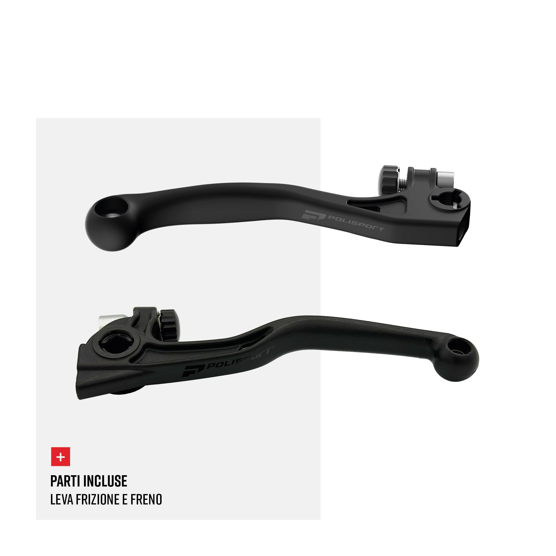 Polisport 91581 - Kit di Leve Infrangibili APT BETA Nero