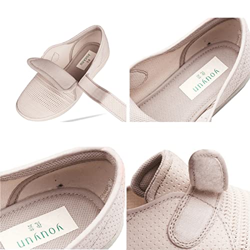 Women's Diabetic Shoes Knit Flex Upper, Shock Diffusion Technology, Swollen Foot Design4