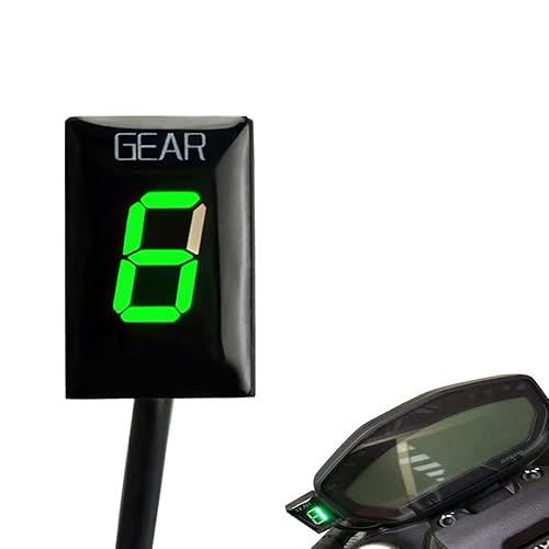 Indicador digital LED de 1-6 velocidades, medidor de pantalla impermeable para Ducati Cafe Racer Monster 696 795 796 797 821 1100 1200 1200 S R