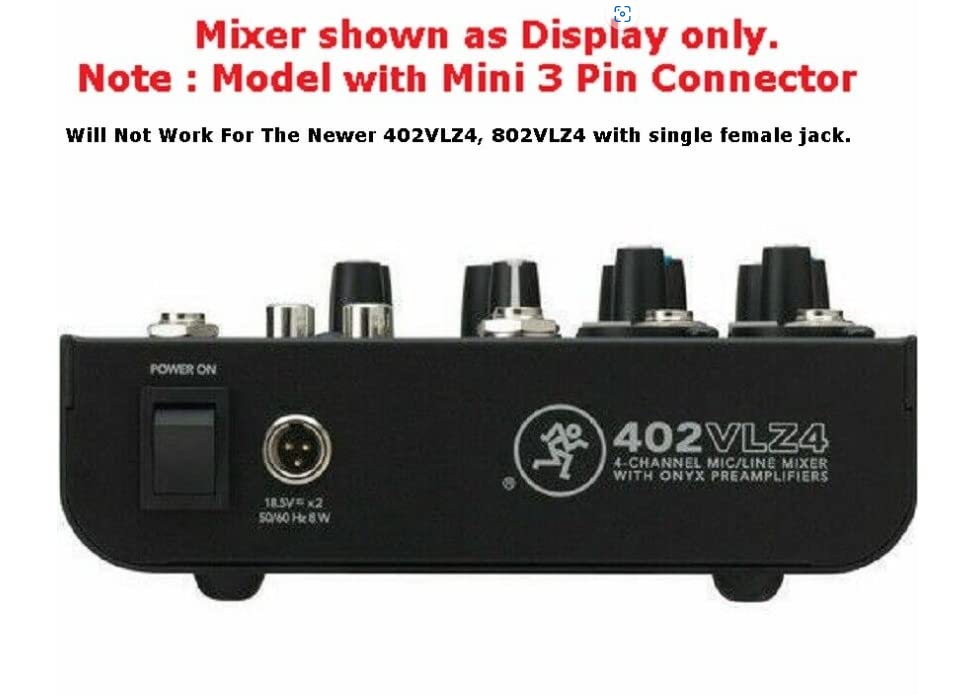 Amazon.com: Replacement Power Supply for Mackie Onyx 802-VLZ4