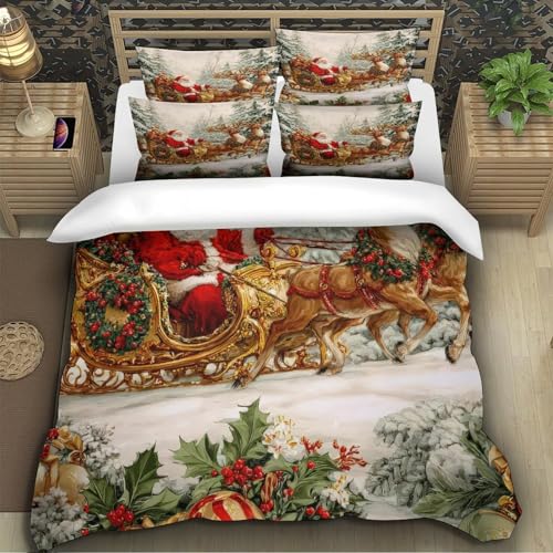 Parure de lit Noël 3D, le cadeau idéal pour décorer la chambre d'enfant