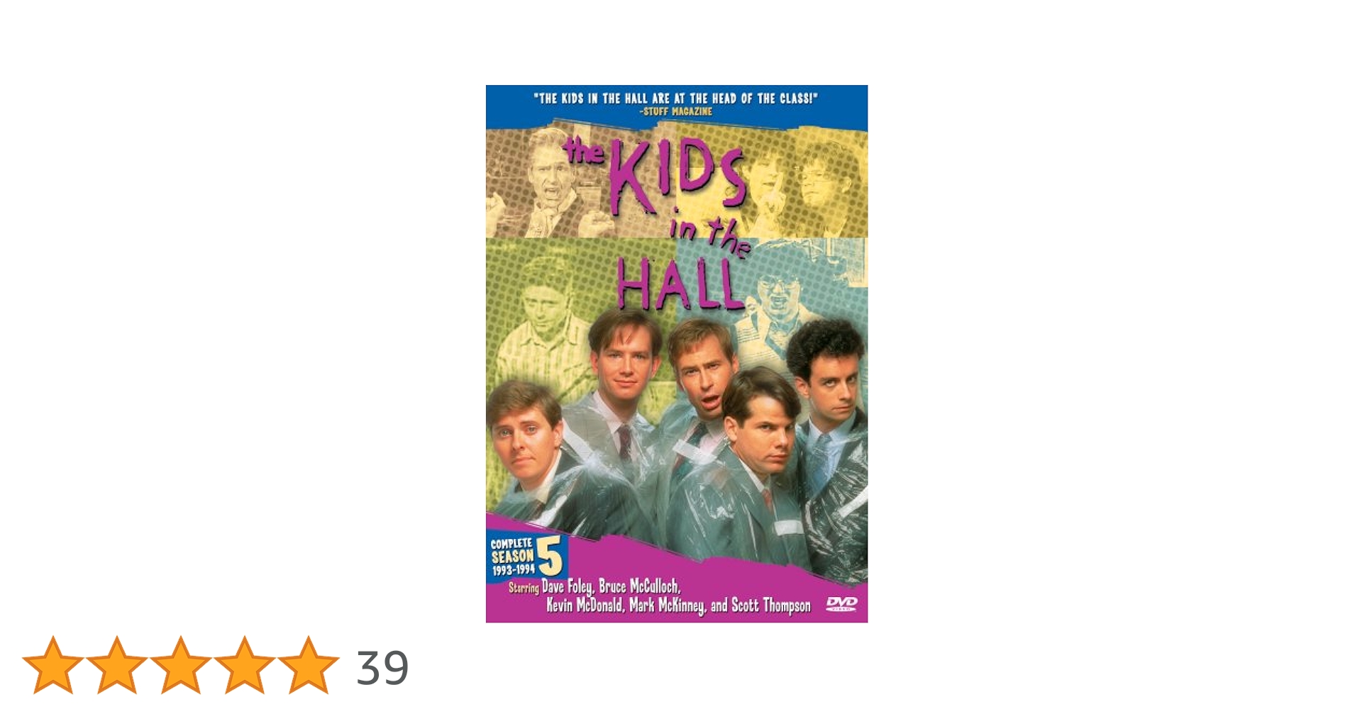 (未使用･未開封品)Kids in the Hall: Complete Season 5 1993-1994 [DVD] Amazon.co.jp: Kids in the Hall: Complete Season 5 1993-1994