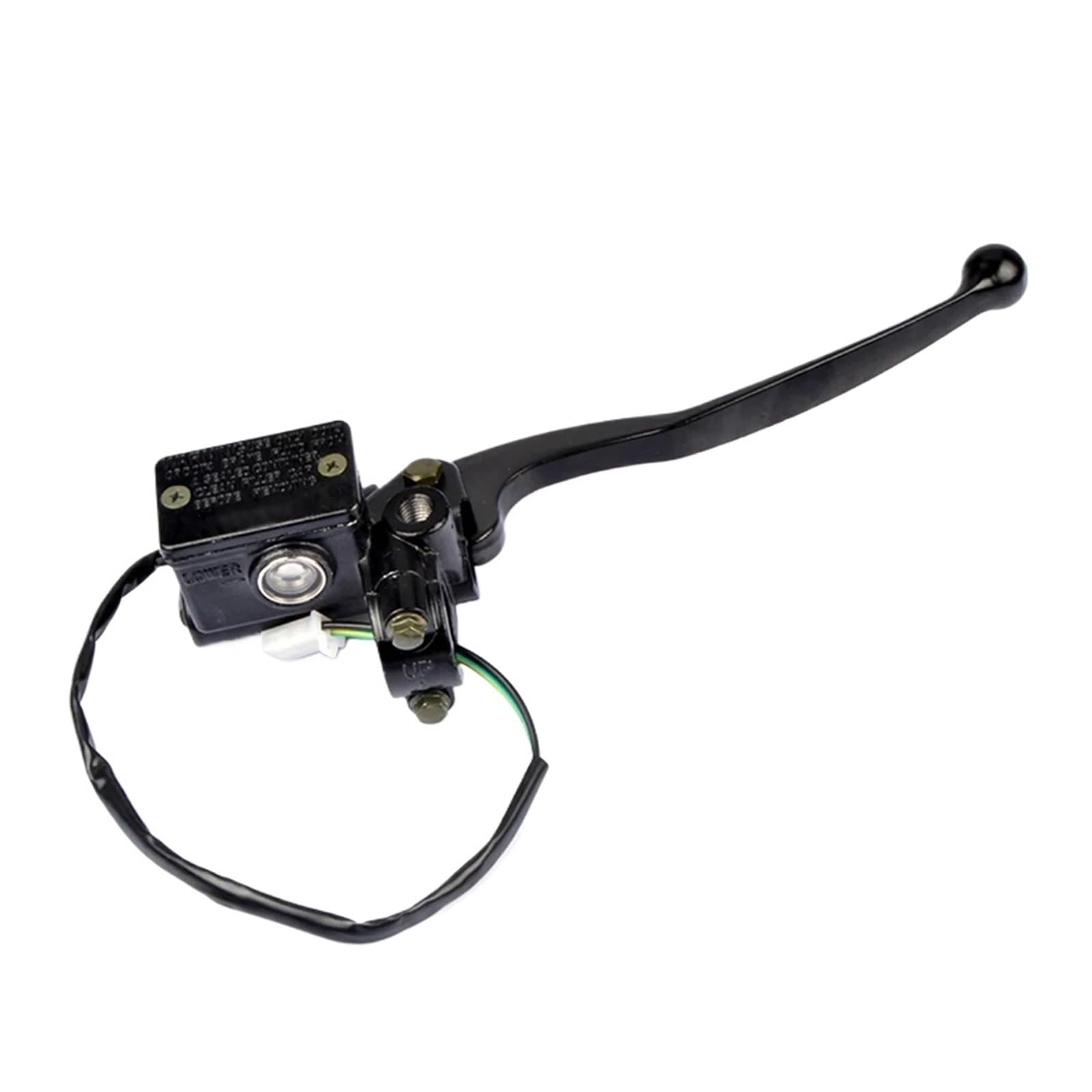 Baoquan Right-Side-With-Pump Motorbike Clutch Lever Motorcycle Ybr125 Handle Brake Fluid Caliper For Master For Yamaha 125Cc Ybr 125(Right-Side-With-Pump)