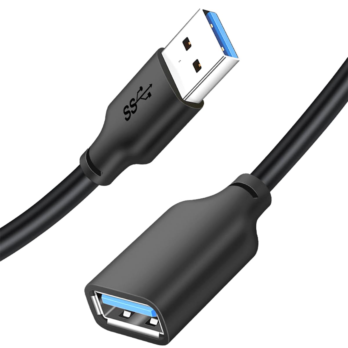CABLETIME USB 3.0 Male To Female Extension Cable 2M (B0C8ZCHTL7) Amazon Price History, Amazon Price Tracker