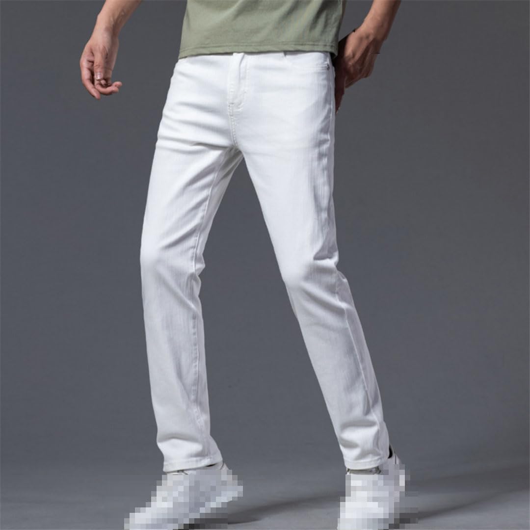 Vogrtcc Pantaloni Jeans Casual da Uomo