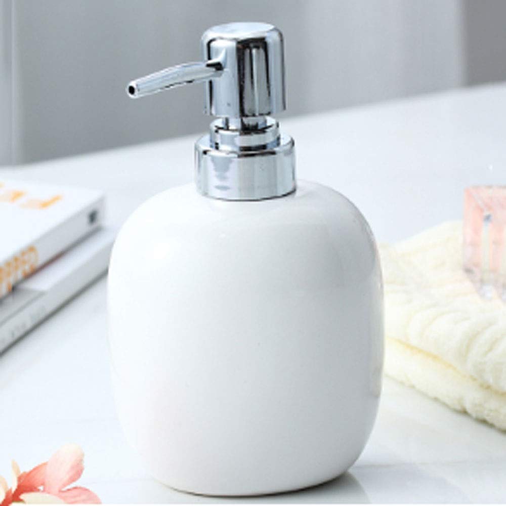 Ceramiczny balsam dozownik mydła butelka dozownik płynu z pompką dozownik pojemnik do łazienki kuchni akcesoria łazienkowe