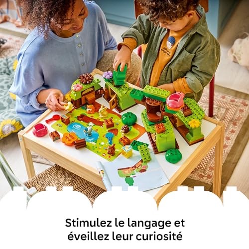 LEGO Duplo Découverte de la forêt avec des Animaux Sauvages 10480