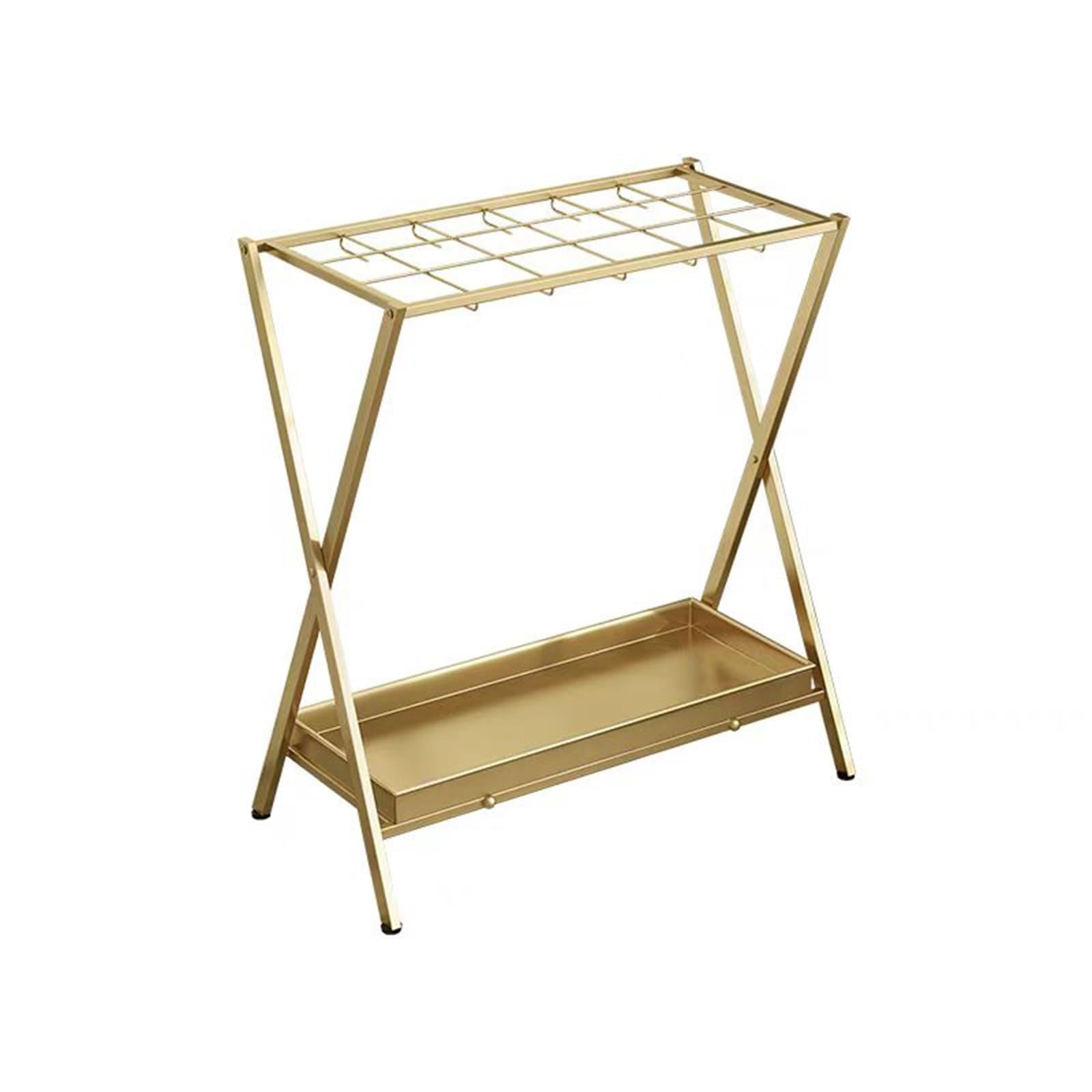 Porte-parapluies en métal noir porte-parapluie pliable entrée bureau
