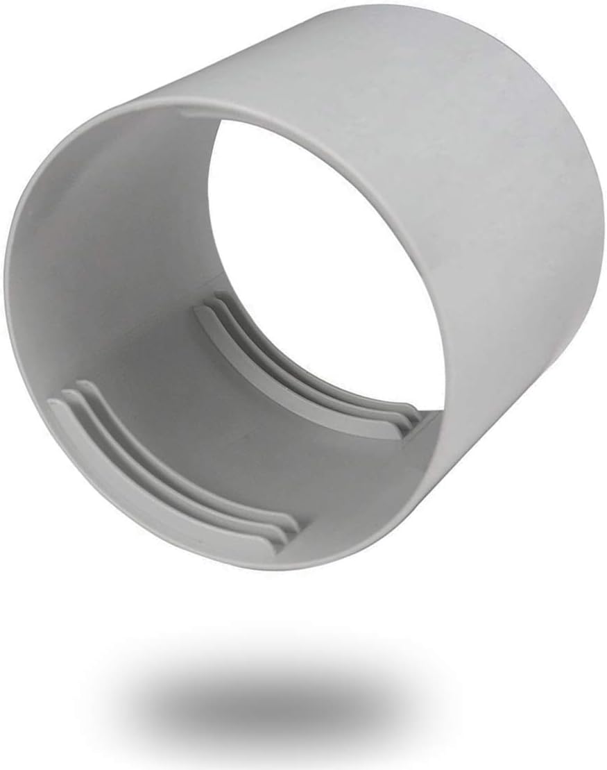 5 inch Portable Air Conditioner Exhaust Hose Coupler with Packing Box AC Coupler A/C 13cm /Coupling/Connector, Support Clockwise/Counter-Clockwise Thread, AC Hose Coupler Coupling Extension