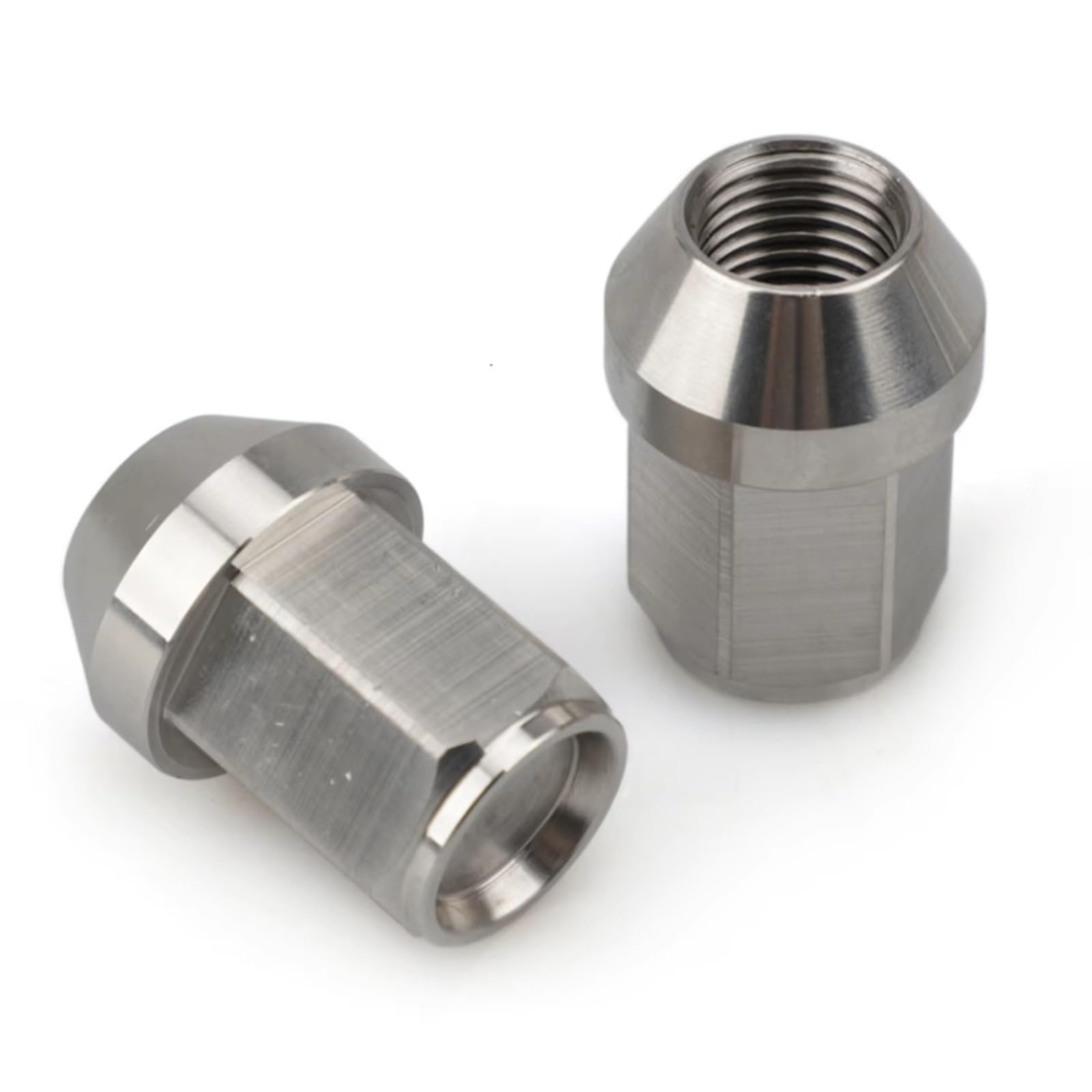 20 tuercas de rueda M12 x 1,5, hexagonales, 19 mm de longitud, 35 mm, tuercas de acero inoxidable 304, pernos largos de acero, accesorios para neumáticos, tuercas de rueda Rueda TuercaTornillo