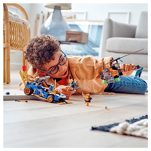 Ninjago Jay and NYA’s Race Car EVO 71776 Building Kit (536 Pieces) - Lego - Immagine 7