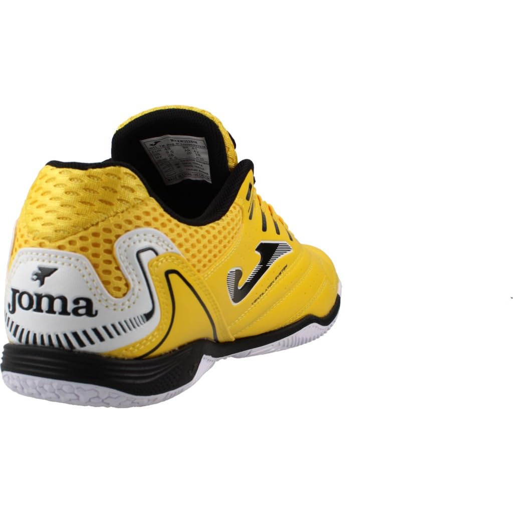 Joma Maxima 2528 IN MAXW2528IN Chaussures de sport en salle pour homme Jaune/noir