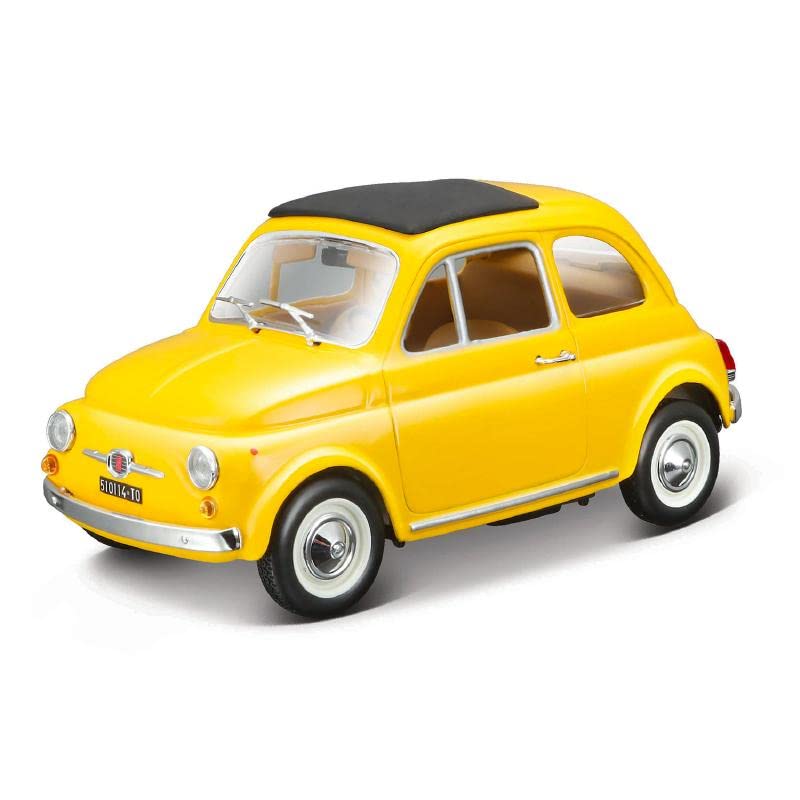 Bburago Fiat 500F (1965) Metal Kit Die Cast 1:24 Scale 43 Part