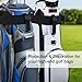 Urgown Golf Cart Strap Sleeve, Protect Your Golf Bag from Wear and Dirt - Premium Material, Simple Design, Easy to Install, Universal Fit, Black, 19''/48cm