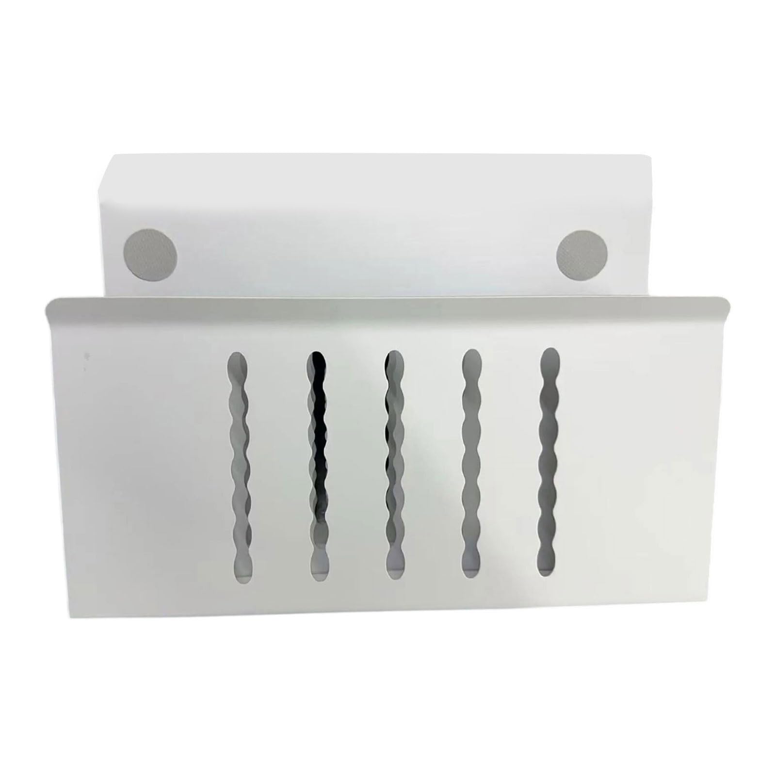 Woedpez Hanging Desk Organizers Double Layer Design Storage Rack for Enhanced Workspaces Efficiency and Device Heat Dissipation Clamp Styles