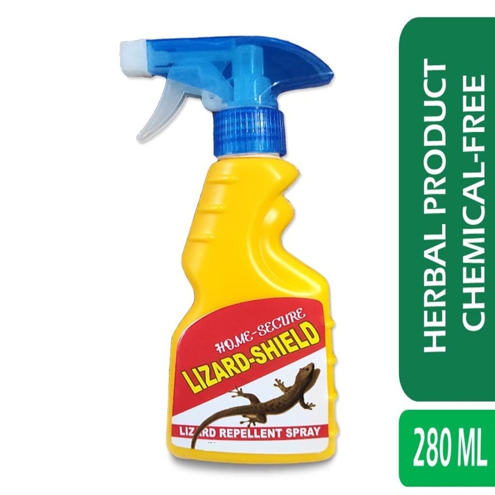 Buy HomeSecure Lizard Shield Organic Lizard Repellent Spray Made With
