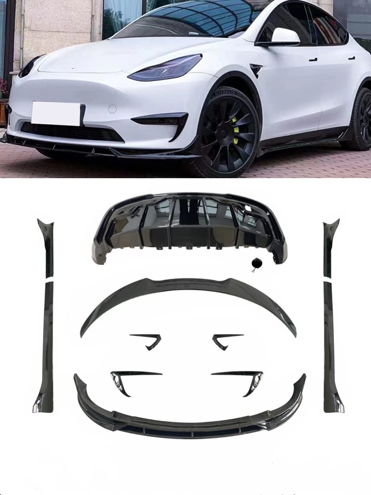 Buy Car Front Bumper Lip Spoiler Diffuser Body Kits for Tesla Model 3