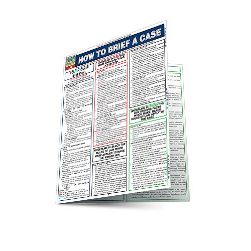 How To Brief A Case (Quick Study: Law) How To Brief A Case (Quick Study: Law)