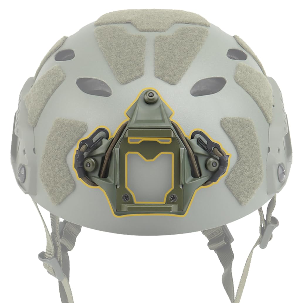 個人装備 ECH NVG MOUNT BRACKET OPS-CORE AOUTACC Tactical Helmet NVG Mount Shroud Steel Sports Camera